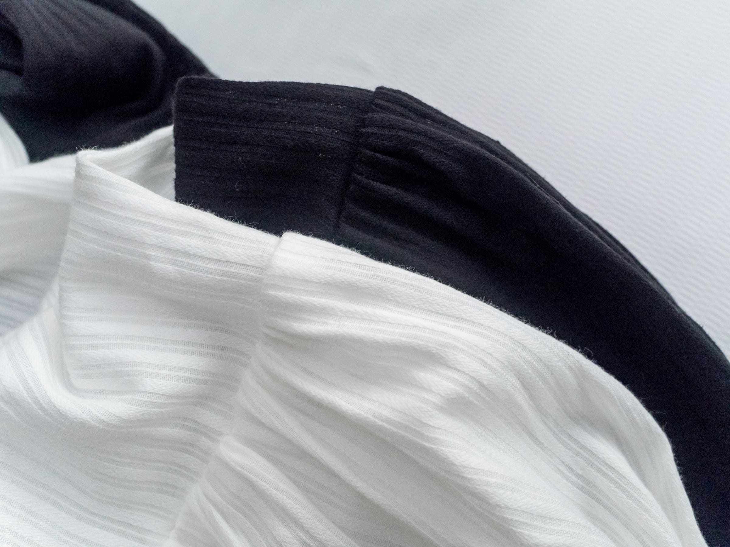 [Style 1] Stripe Cotton Lace Dress V領剪裁通花直紋長裙/ DS1071（優惠至 2月13日）