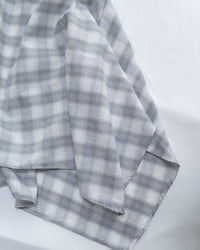 Asymmetrical Checked Skirt 不規則裙擺淡格紋半裙/ SK8924 （pre-order navy 3月3截單)