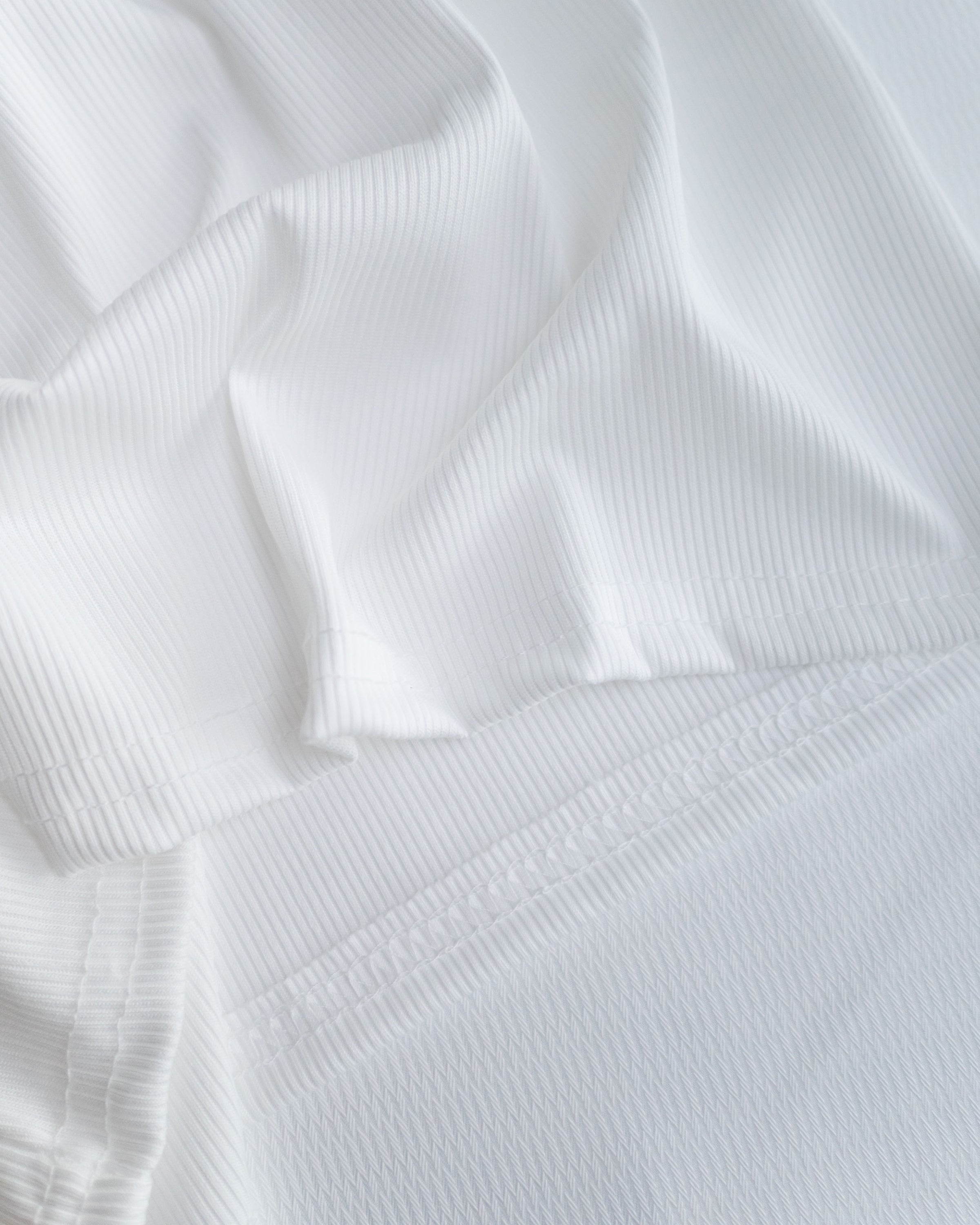 Stripe Layered Twist Shirt 立體細褶條紋綁結套裝恤衫/ SE8109