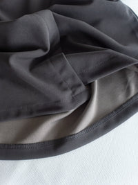 Layered Set 假兩件拼色彈性修腰套裝褲/ SE8108