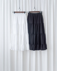 【現貨限量回歸】Serene Skirt 輕優雅防皺暗條紋傘裙/ SK8931