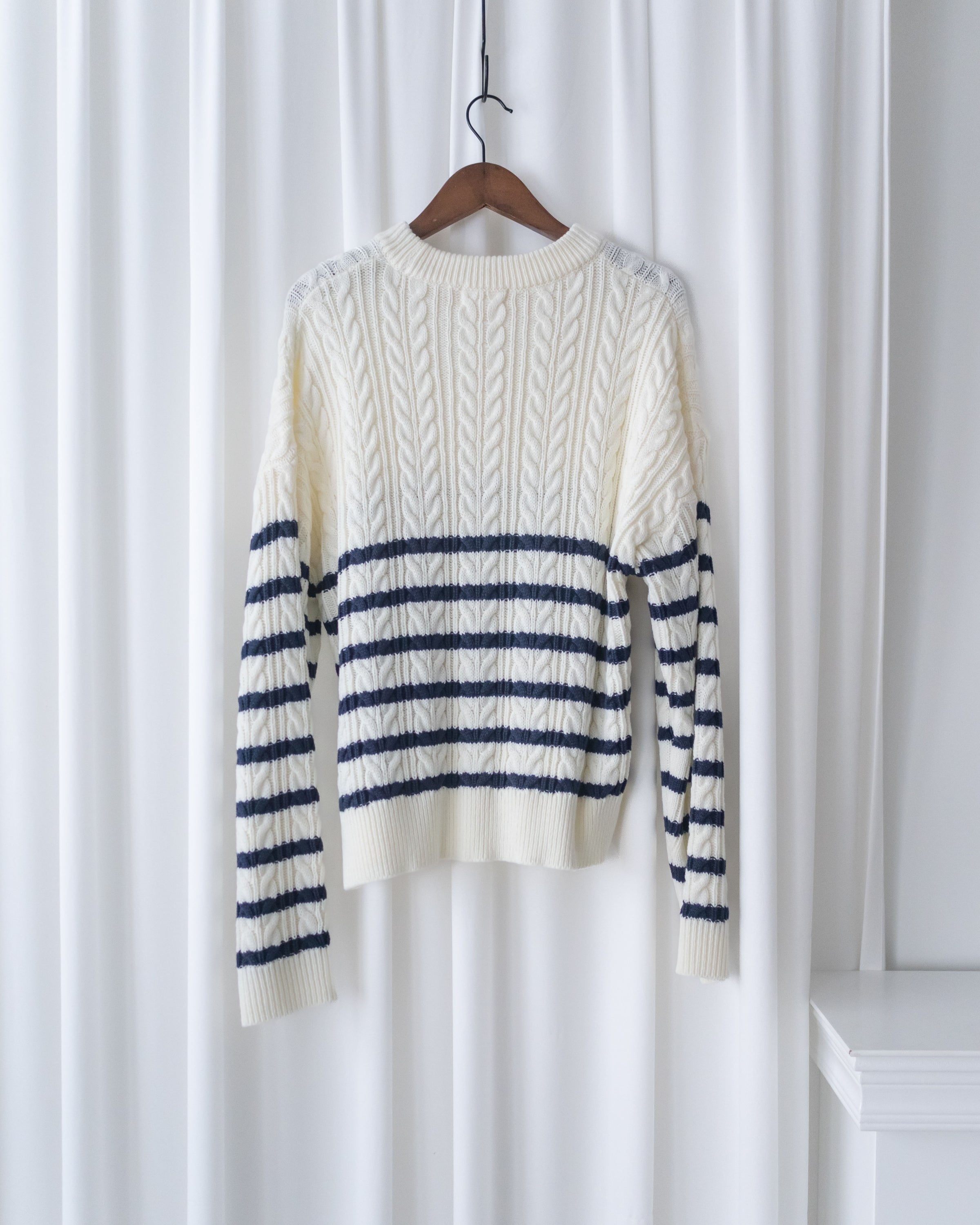 Cable Knit 麻花彈性條紋針織, Knit/ KT8173