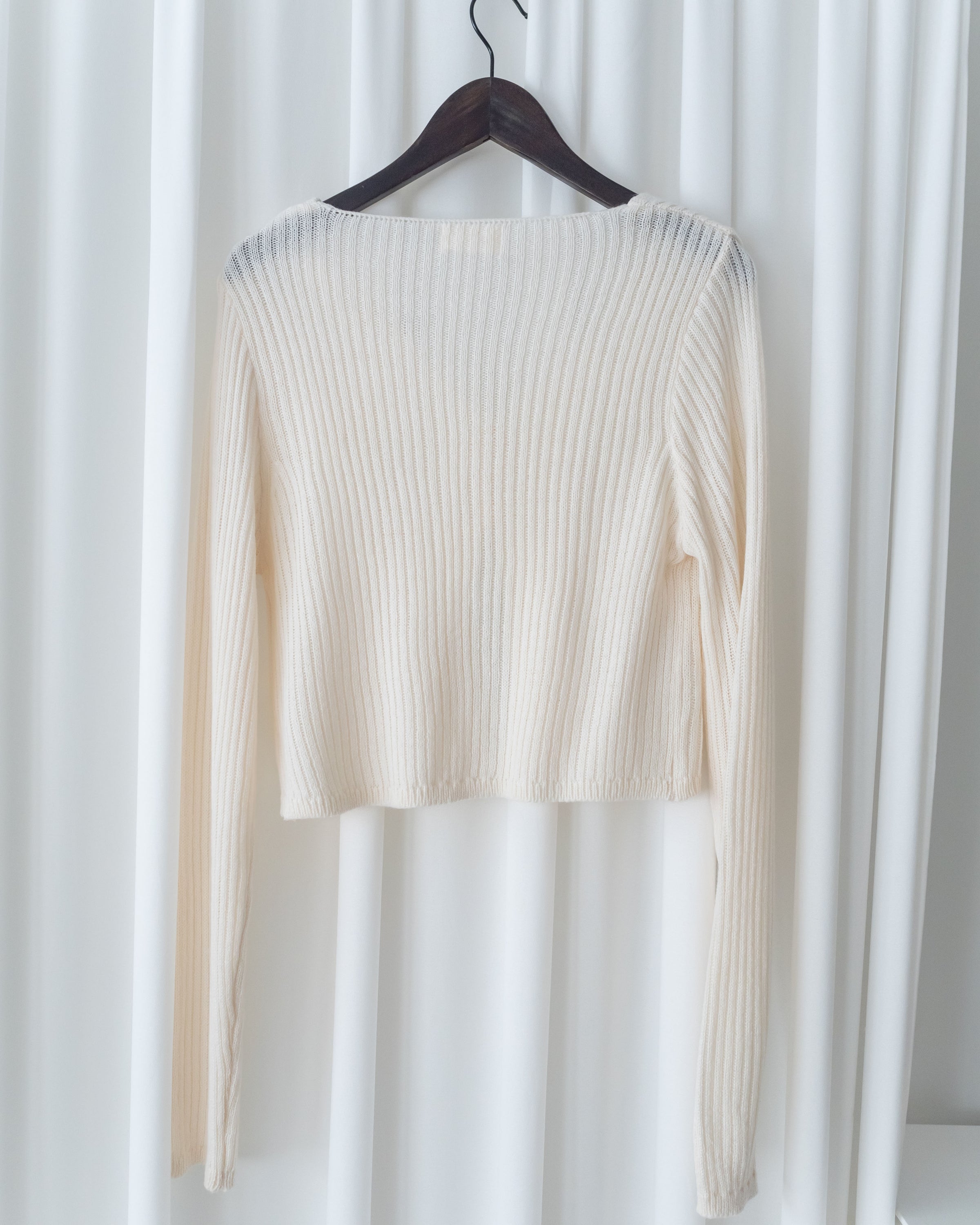 雙鈕扣開叉顯瘦彈性外套, Cardigan/ CD8138