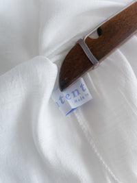 [intent label/intent製 ] Scarf Ribbon Blouse 微側蝴蝶結質感飄逸上衣/ BU9123