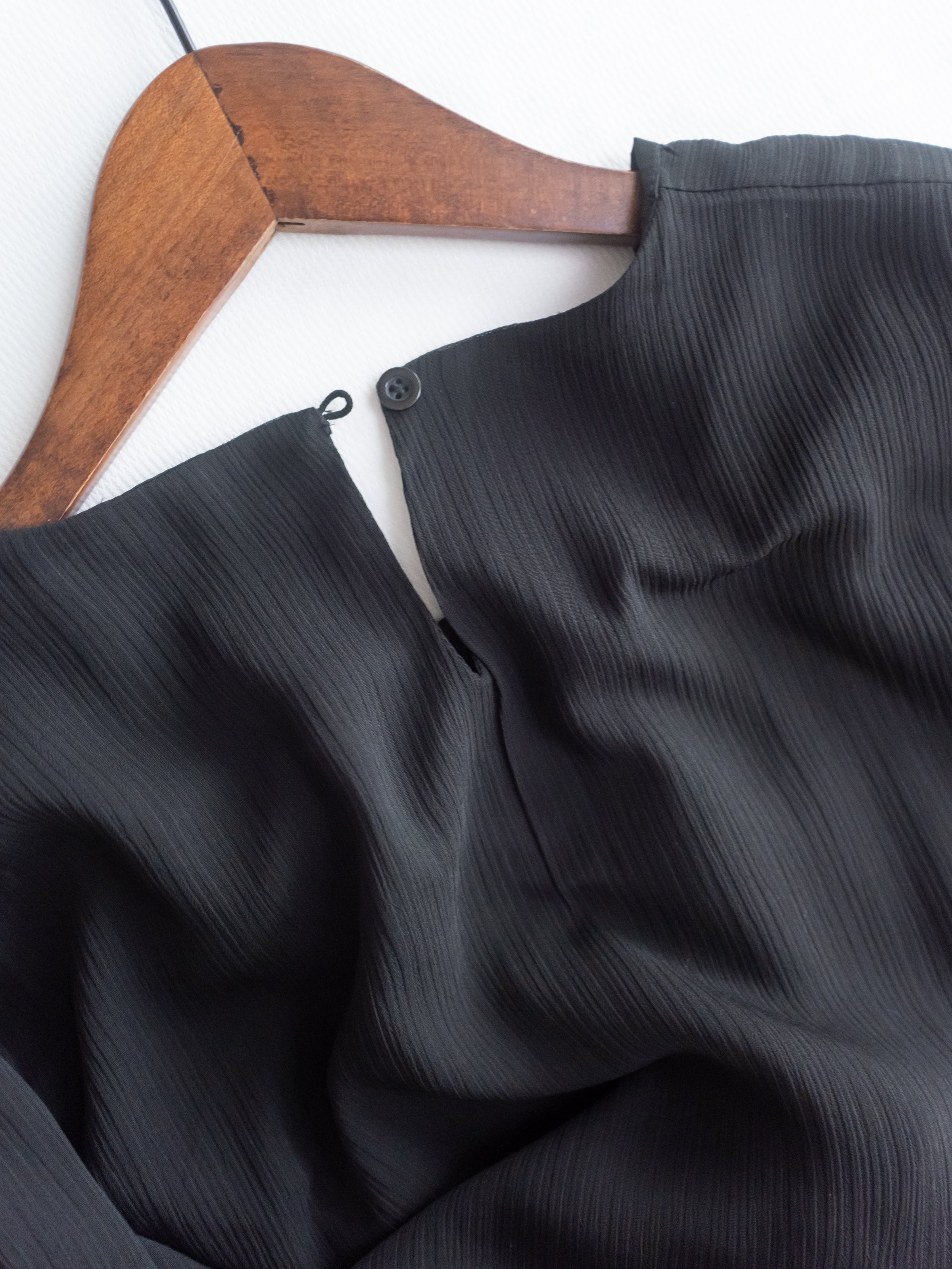 Chiffon Square Collar Dress
 雪紡方領層次感飄逸連衣裙/ DS1082