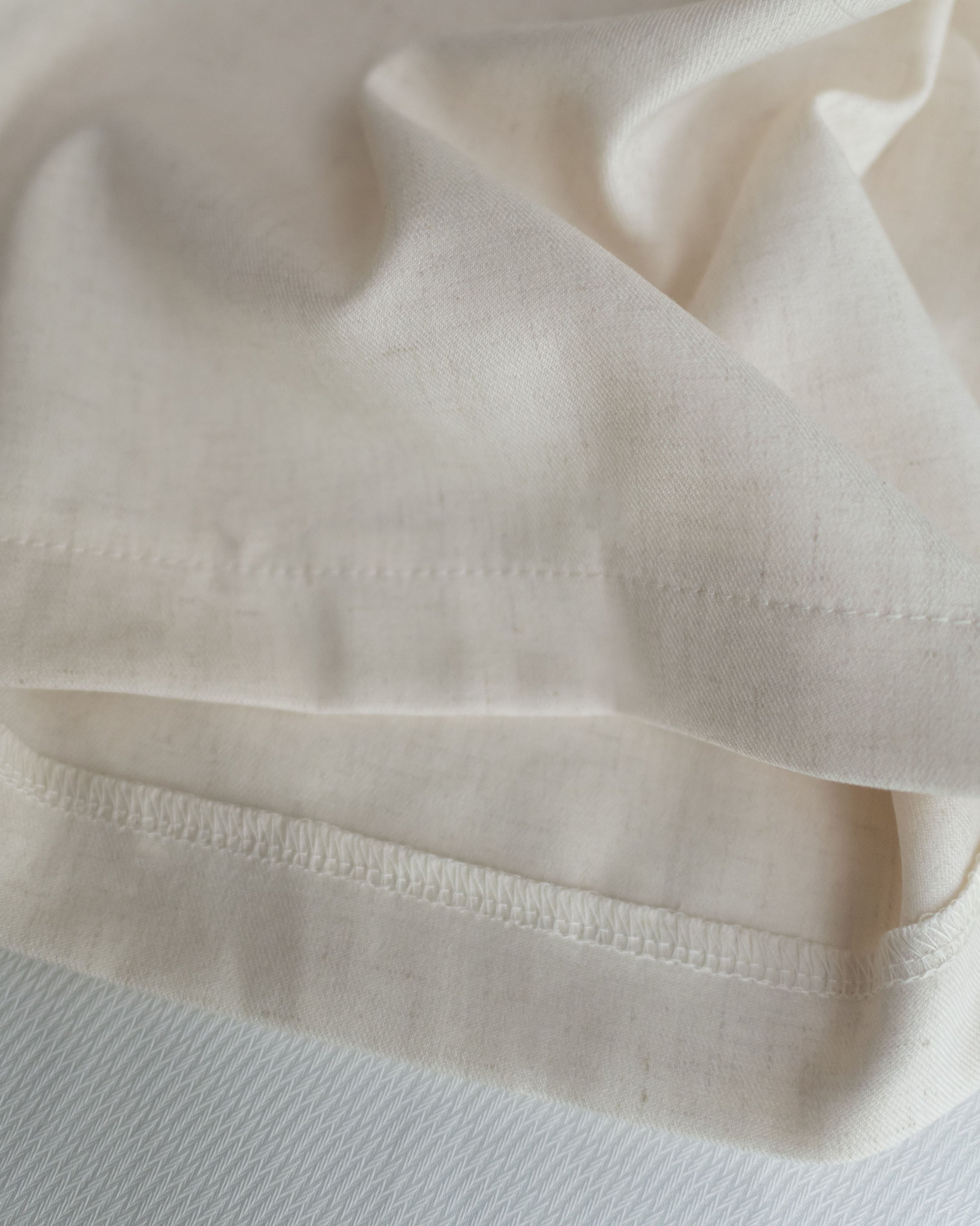 Linen-Cotton Skirt Pants 舒適麻棉仿真褲頭橡筋腰闊褲/ SK8932