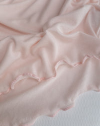 Soft Ruffled Edge Top 柔膚彈力微木耳邊修身打底上衣/ TP9208