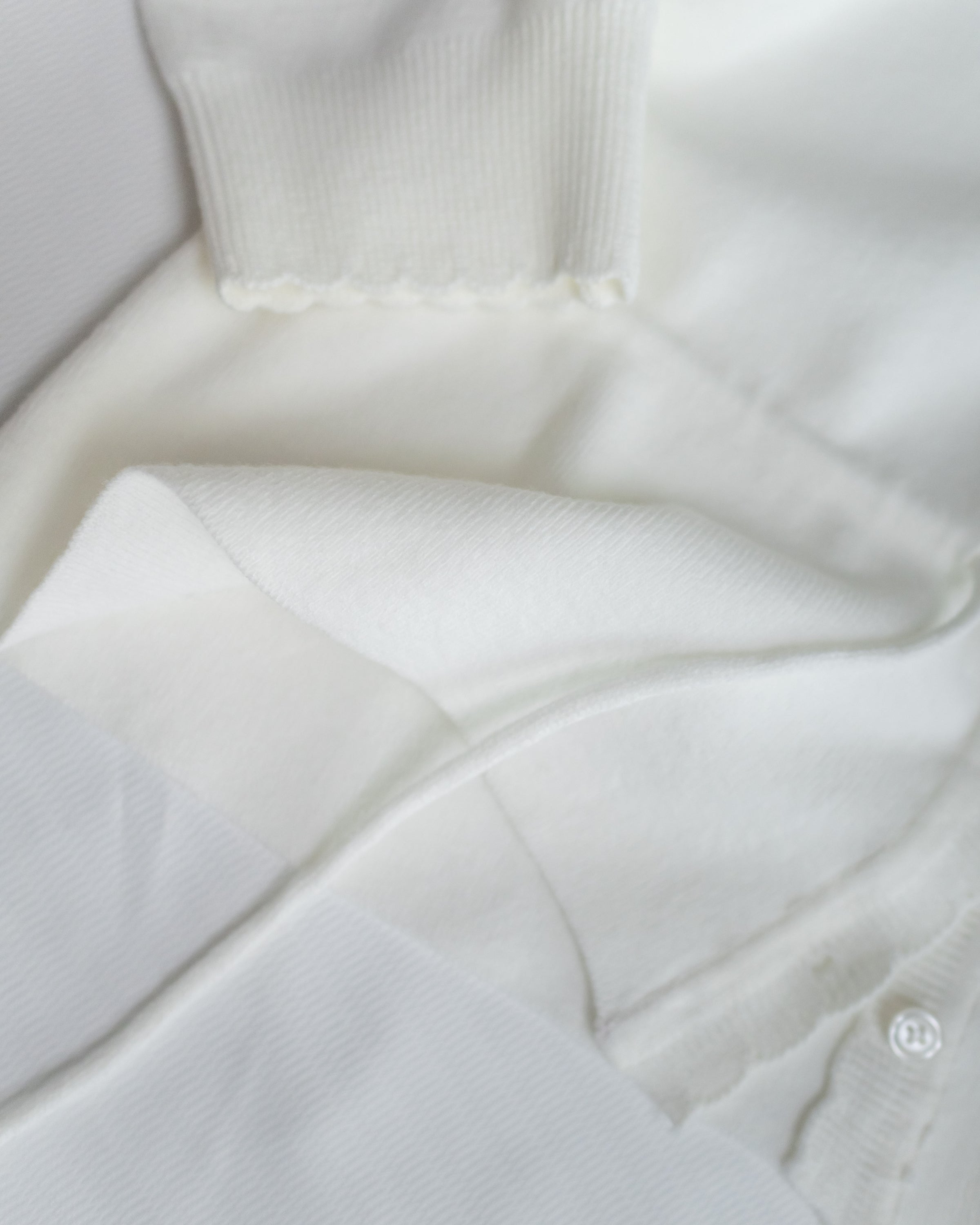 Floral Edge Cardigan 花邊修身彈力輕修腰針織上衣外套/ TP9209