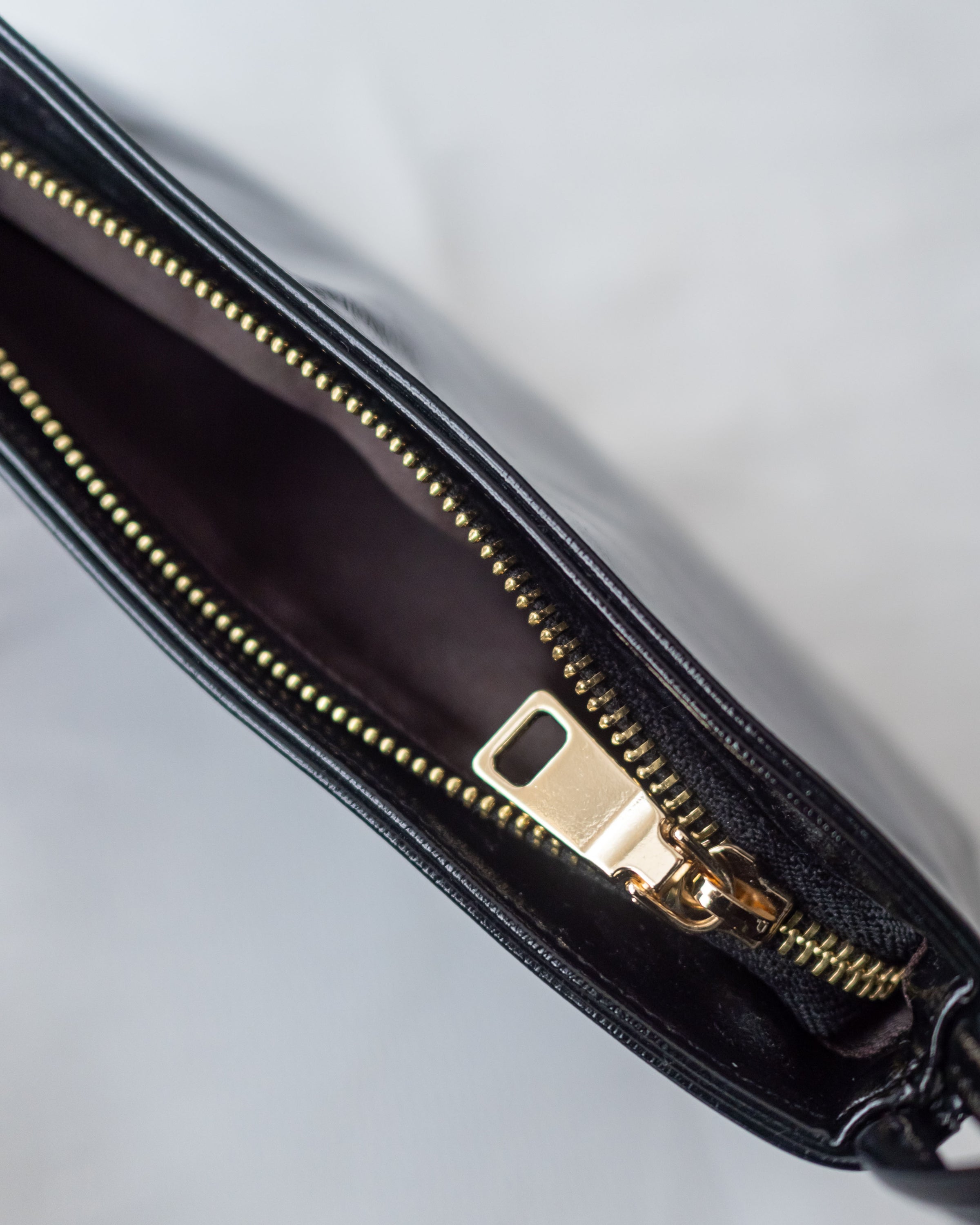 Double Strap Shoulder Bag 輕法式光澤皮感細帶腋下包/ BG8093