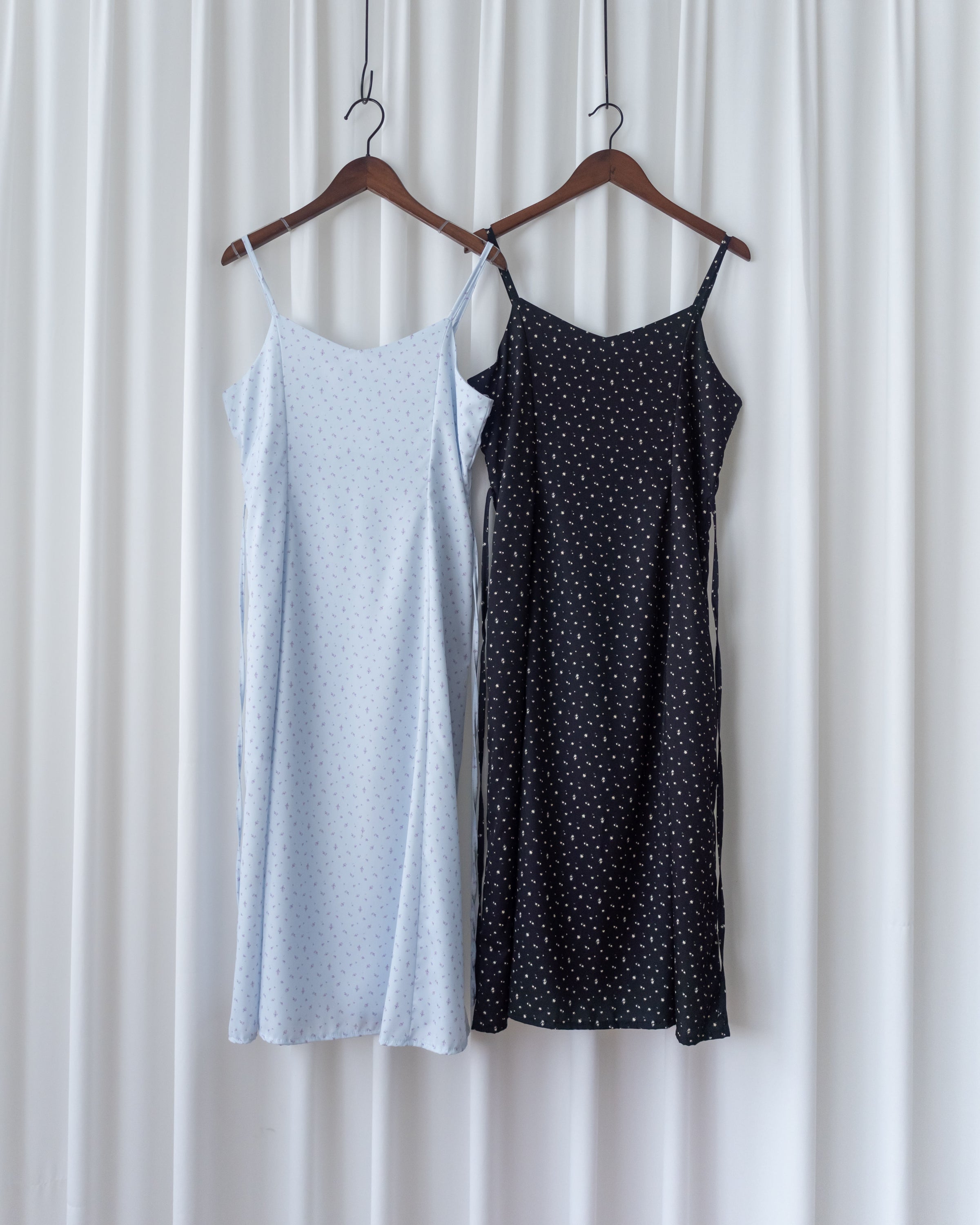 Floral Vest Dress 質感清新減齡碎花顯瘦吊帶長裙/ DS1088
