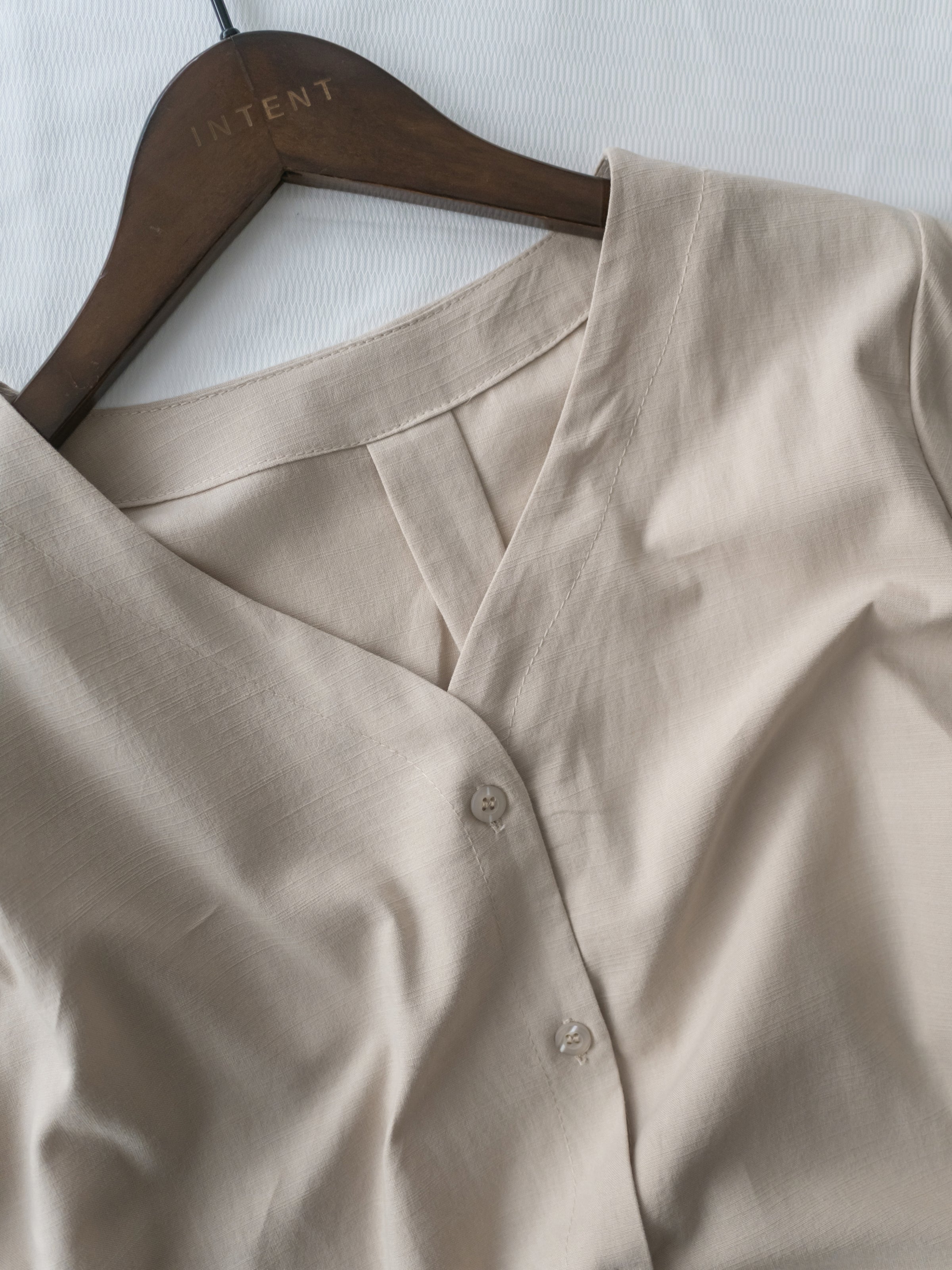 Tie-Waist Dress 隨性氣質雙圈修腰口袋連身裙/ DS1089