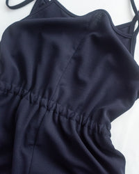 Sophie Vest Dress 防皺彈性修腰吊帶連身裙/ DS1101