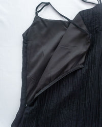 Vest Dress Set 輕盈紋理吊帶連身裙套裝/ SE8110