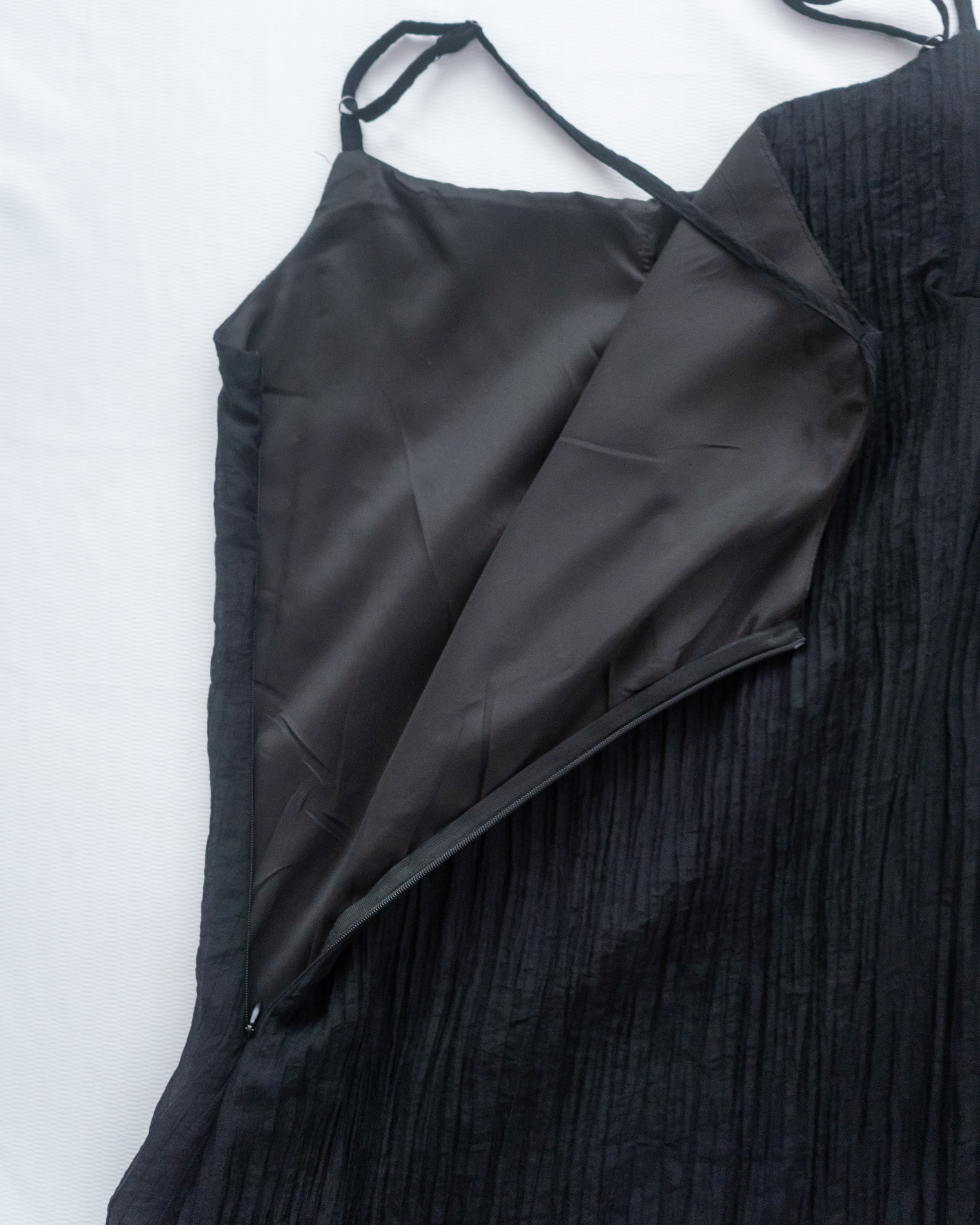 Vest Dress Set 輕盈紋理吊帶連身裙套裝/ SE8110