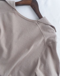 Collar Knit Cardigan 翻領針織棉棉外套或上衣/ TP9219