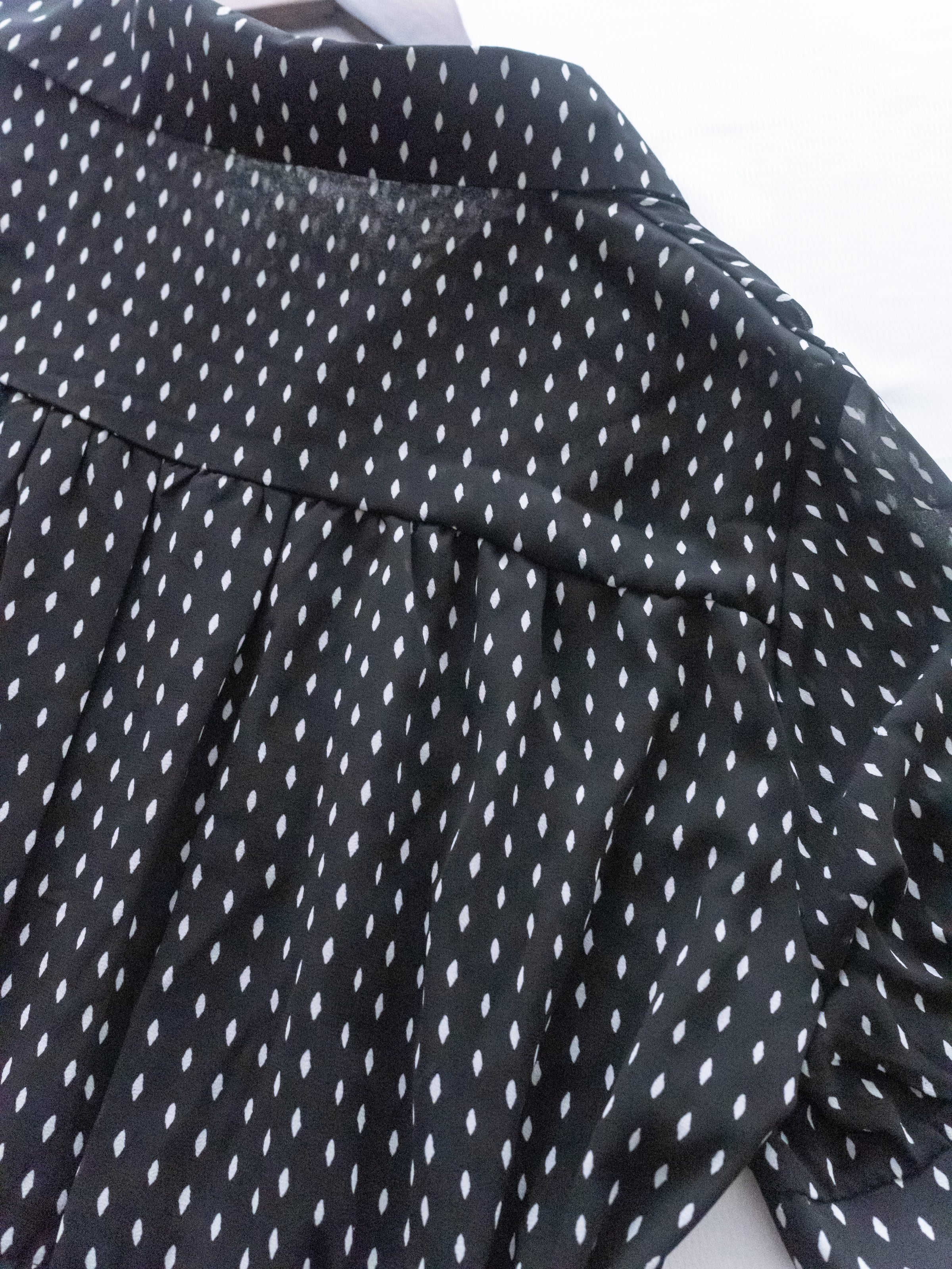 [intent label/intent製 ]  Rhombus Dress  菱形印花雪紡隨性口袋連身裙/ DS9987