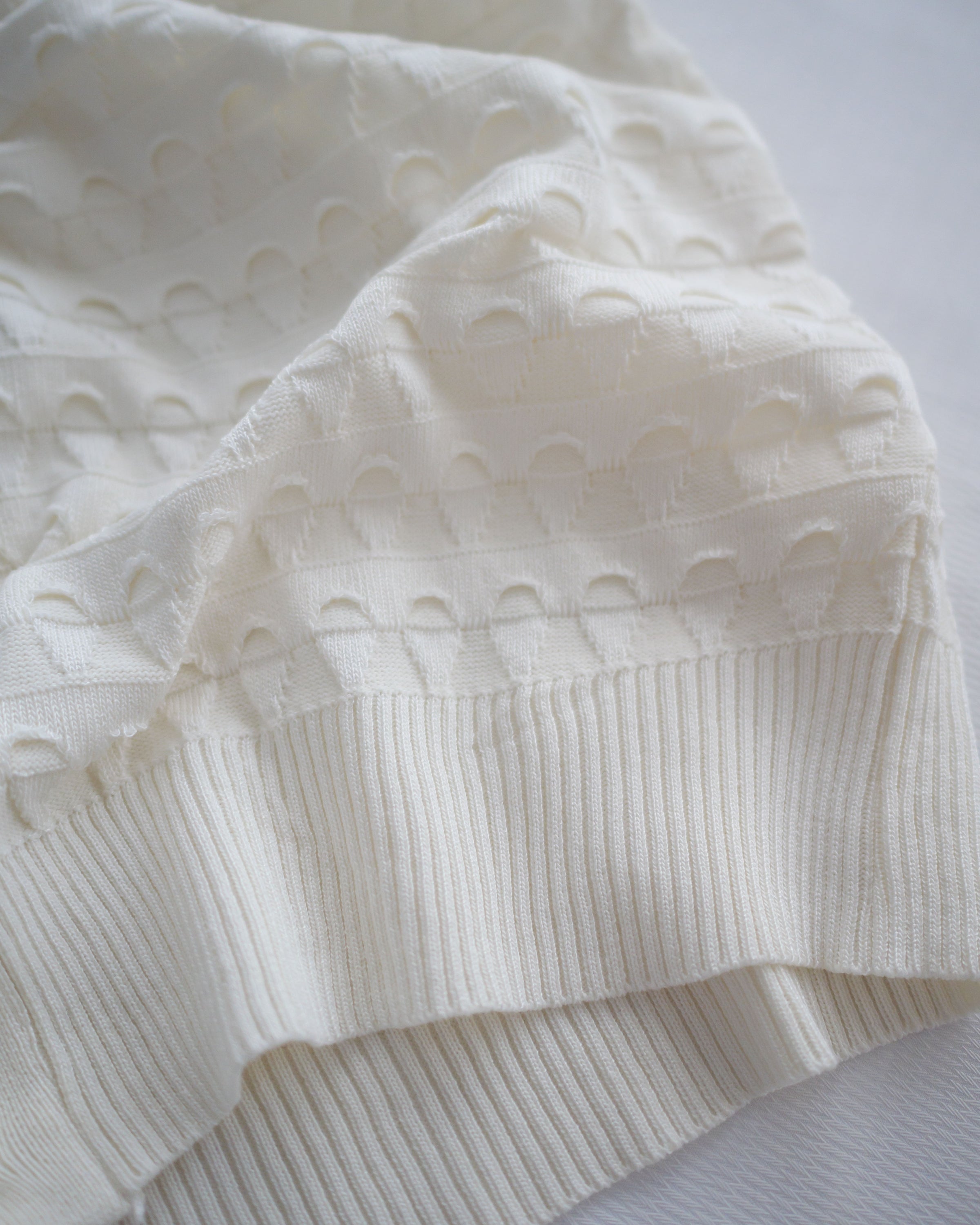 Geometric Knit Set 精緻百搭幾何織紋針織套裝/ SE8111