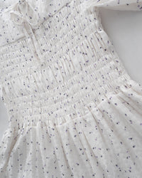 【現貨限量回歸 】Starry Floral Dress 流星小花彈性修身防皺連身裙/ DS1106