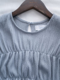 [intent label/intent製] Sophie Cotton Blouse 彈性防皺內橡筋顯瘦圓領上衣/ TPA8001
