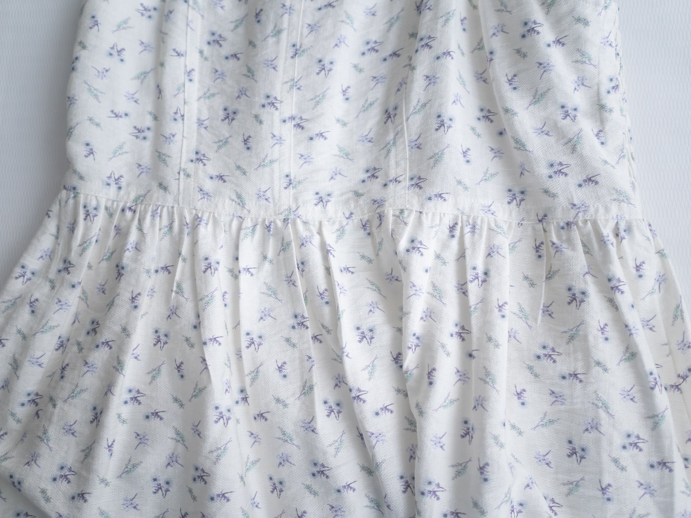 [intent label/intent製]  Waterfloral  Dress 輕盈防皺後彈性橡筋水彩印花連身裙(肩帶可調) / DSA8001