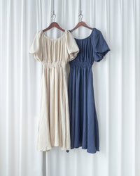 French Dress 法式前後兩穿修身腰封連身裙/ DS1126 (Pre-order 5月28截單)
