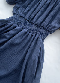 French Dress 法式前後兩穿修身腰封連身裙/ DS1126 (Pre-order 5月28截單)