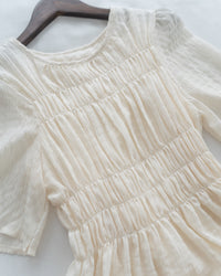 Secret Check Dress 暗格紋雪紡顯瘦修身連衣裙 / DS1127 (Pre-order 5月28截單)