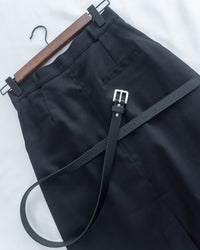 Urban Belt Skirt 俐落修身H型腰帶裝飾半裙/ SK8942