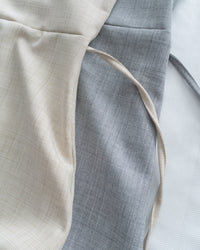 Light Tweed Vest Dress 防皺十字花紋修腰吊帶裙/ DS1118
