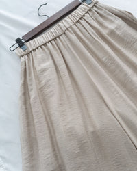 Glossy Wide Leg Pants 光澤感金飾點綴傘裙褲/ PT8479 (pre-order 5月28截單)