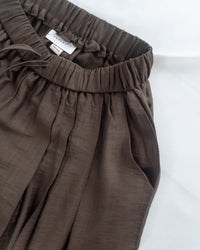 Glossy Wide Leg Pants 光澤感金飾點綴傘裙褲/ PT8479 (pre-order 5月28截單)