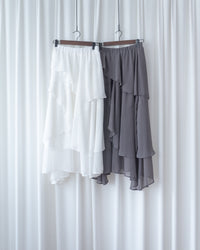 Chiffon Layer Skirt 飄逸雪紡多層次橡筋腰長裙/ SK8940 (pre-order)