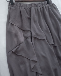 Chiffon Layer Skirt 飄逸雪紡多層次橡筋腰長裙/ SK8940 (pre-order)