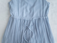 Chiffon Vest Dress 雪紡無袖修腰飄逸連身裙/ DS1134