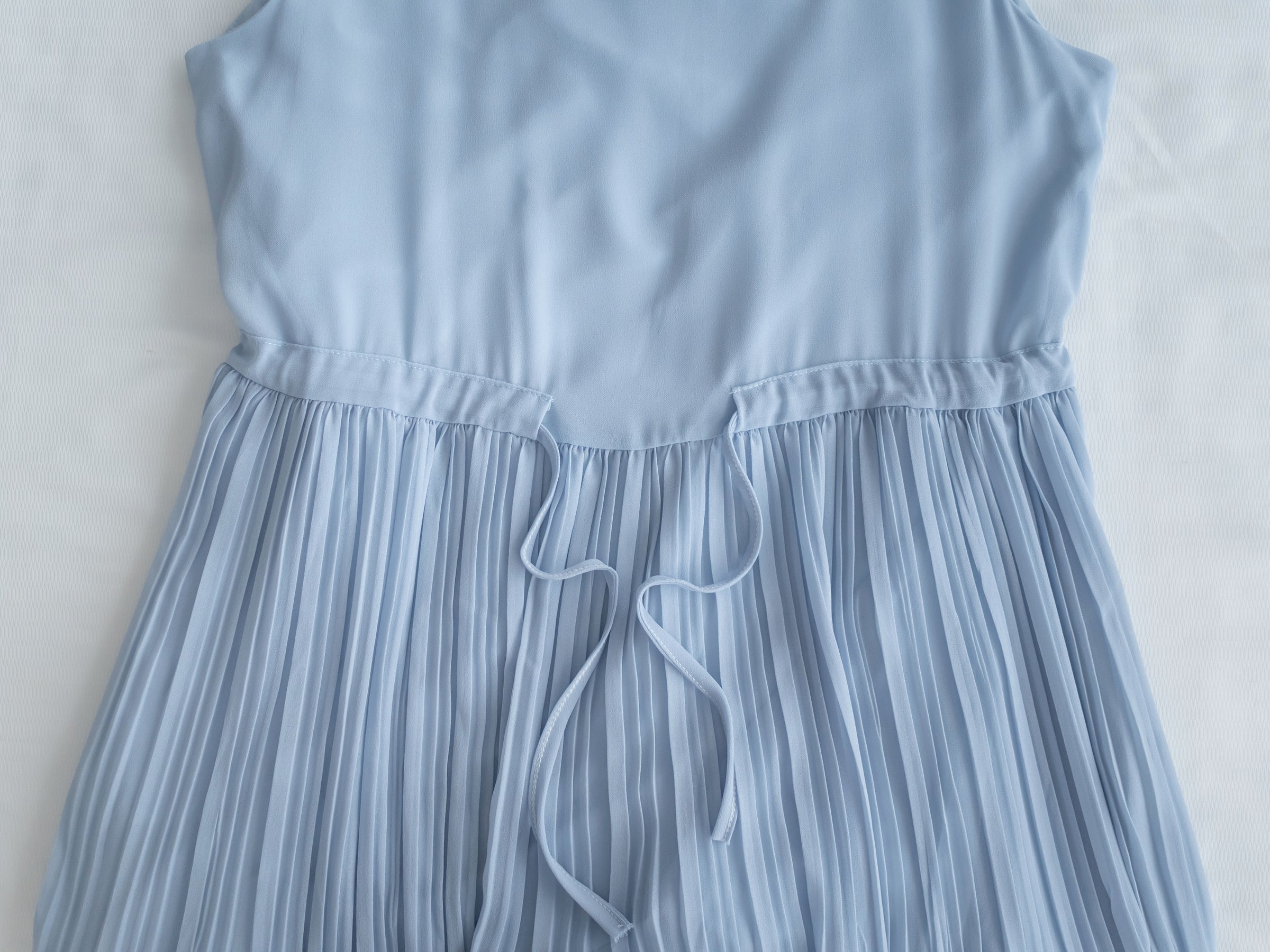 Chiffon Vest Dress 雪紡無袖修腰飄逸連身裙/ DS1134