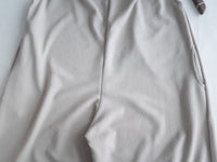 Ribbon Jumpsuit 蝴蝶調節細帶鬆弛感闊腳吊帶褲/ DS1136 (Pre-order LightKhaki)
