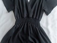 Wrap Dress 抗皺雪紡後帶傘形搖曳連身裙 / DS1144