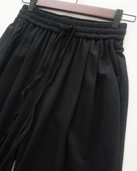 Jersey Wide Leg Pants 彈性腰圍抗皺棉感闊褲/ PT8460