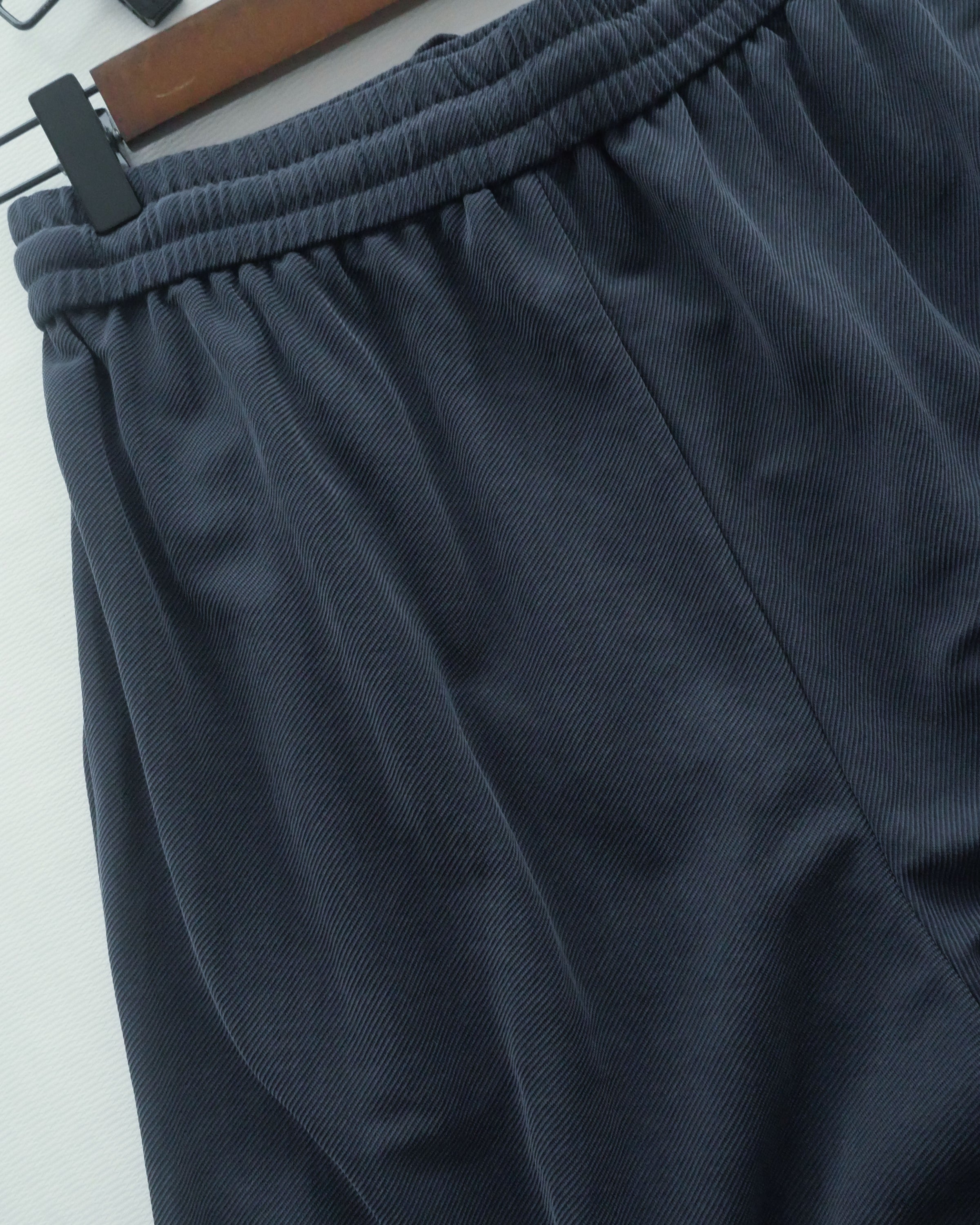 Jersey Wide Leg Pants 彈性腰圍抗皺棉感闊褲/ PT8460