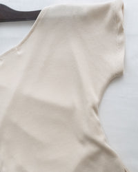 Wrap Top 柔軟彈性法式疊領舒適修身上衣/ TP9232