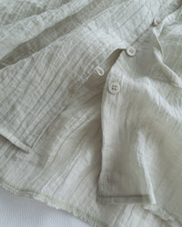 Effortless Blouse 微褶皺紗感面料空氣感上衣/ BU9147