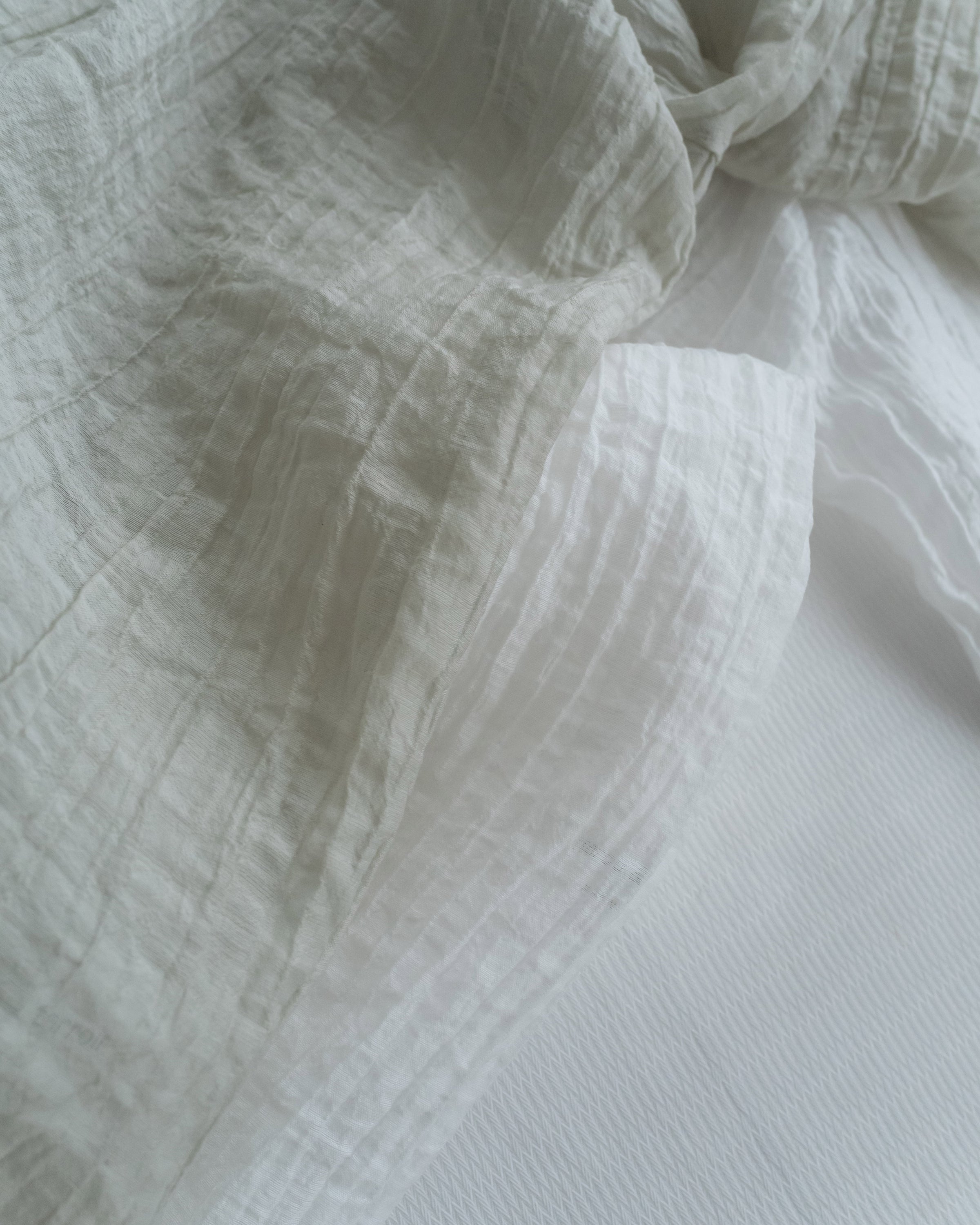 Effortless Blouse 微褶皺紗感面料空氣感上衣/ BU9147