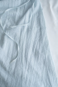 Ribbon Scarf Dress 垂墜絲帶船領輕盈浪漫連身裙/ DS1150