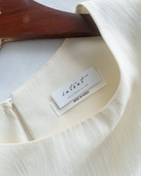 Coco Blouse 涼感微光拼色顯瘦傘袖上衣/ BU9146
