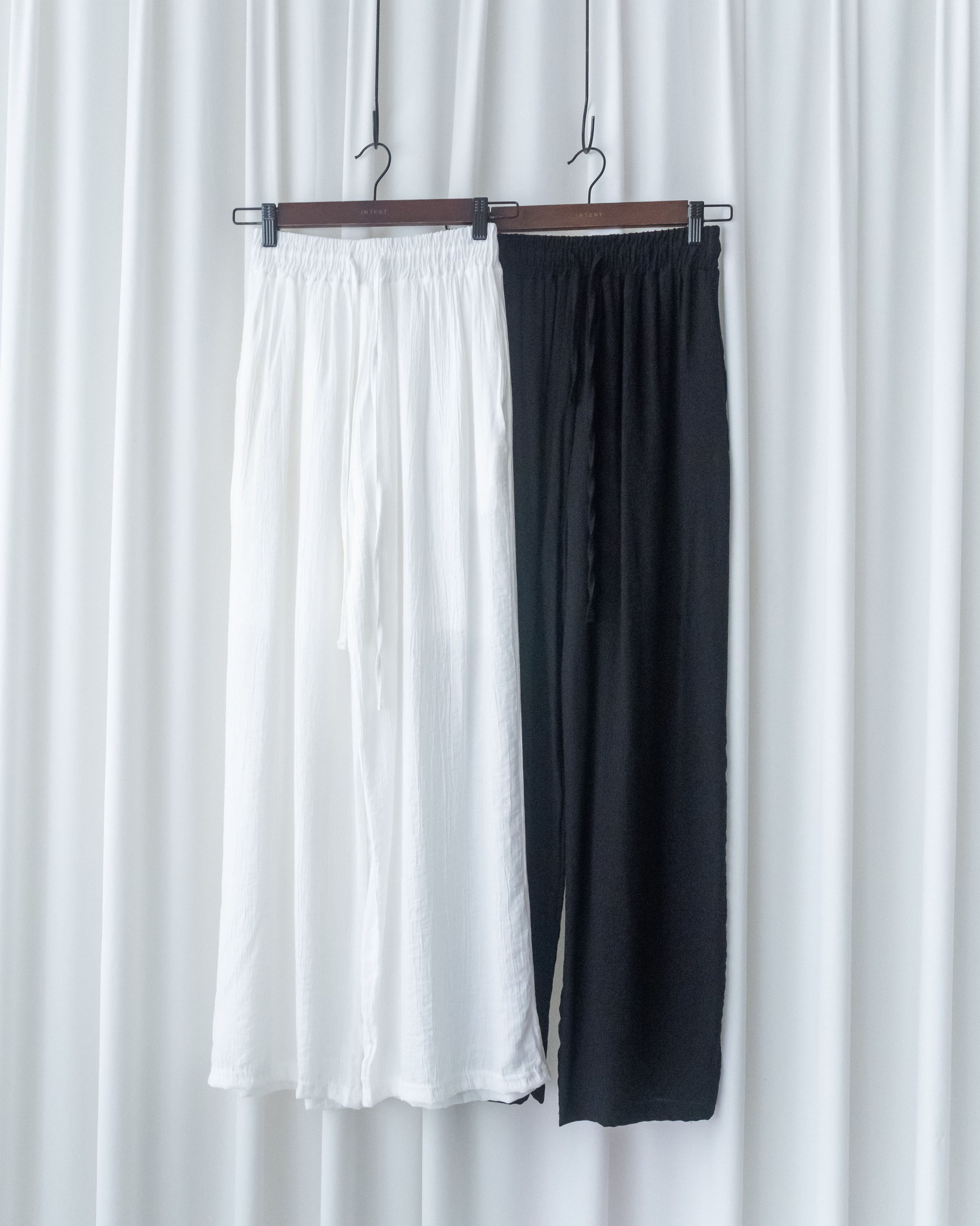 Flowy Pants 隨性雲朵裡布防皺流暢闊腳褲 /PT8481