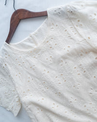Lace Dress 精緻鏤空刺繡花邊連身裙/ DS1148