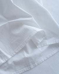 Lace Cotton Shirt 法式質感V形通花拼接恤衫/TP9234