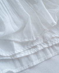 Chiffon Pleated Skirt 輕盈雪紡飄逸層次百褶長裙/SK8946