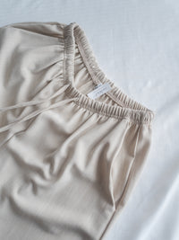Fine Linen Pants 透氣防皺高質亞麻寬褲/PT8484
