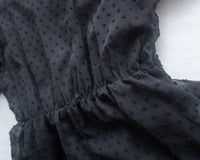 French Dot Wrap Dress 法式點點雪紡繫帶 V 領連身裙/DS1165